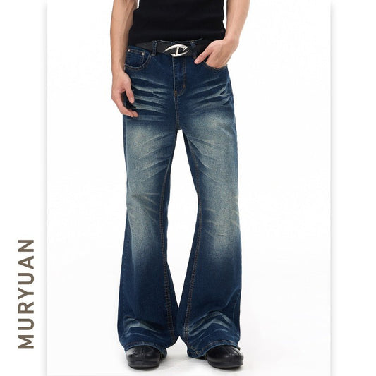 Street Style Slim Fit Stretch Flared Jeans - UrbanNest Co