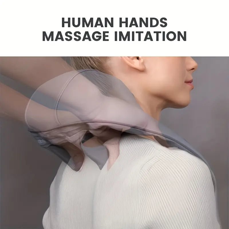 Electric Neck Massager, Portable Smart Cervical Massage - Grey - UrbanNest Co