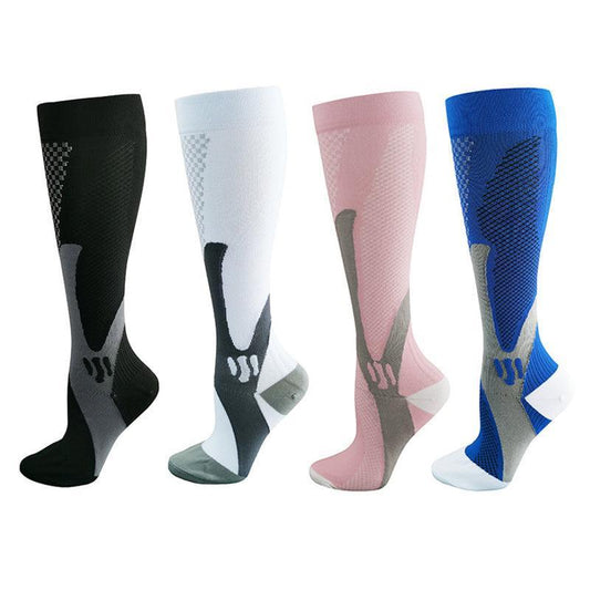 Copper Compression Socks for Running Cycling Travel Anti Fatigue Support L/XL Unisex - UrbanNest Co