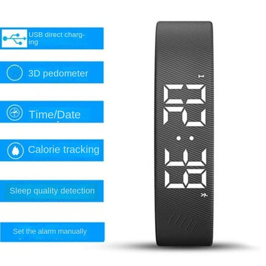 Smart Watch Smart Band Round Color Screen Music Weather Step Counting Sports Band - UrbanNest Co