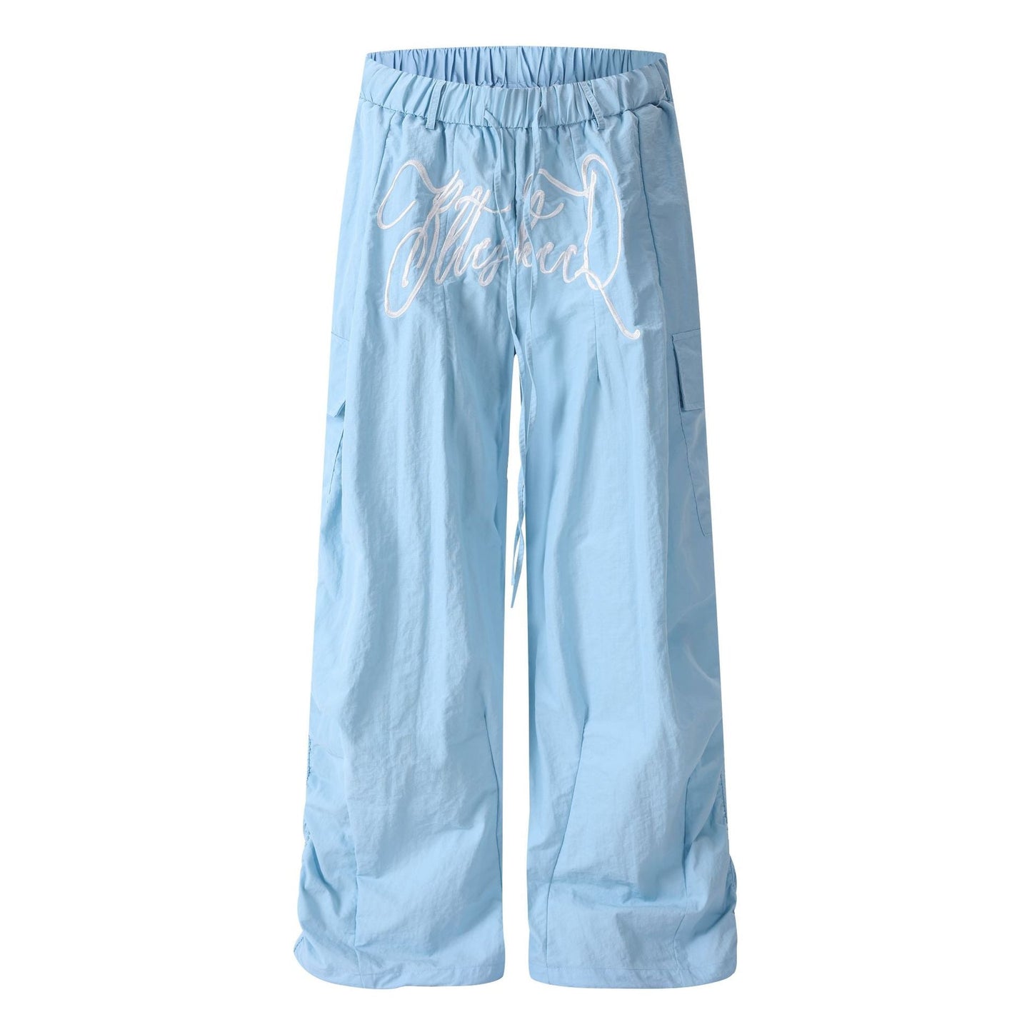Multi - Pocket Cargo Pants Unisex Summer Lightweight Quick - Dry Wide - Leg Paratrooper Pants Casual Long Pants - UrbanNest Co