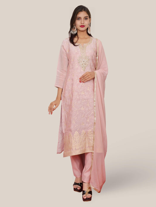 Women's Kurta - Pant & Dupatta Set - UrbanNest Co