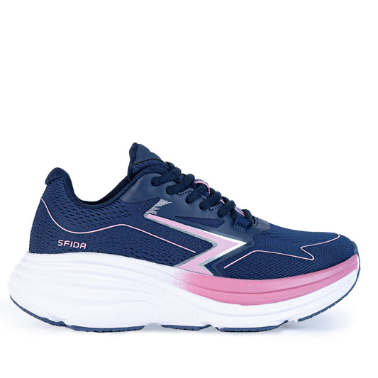 Cruze Women's Runners - Navy/Pink - UrbanNest Co
