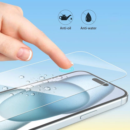 Clear Glass Film For iPhone 17 16 15 Pro Max Screen Protector For iPhone 11 12 13 14 15 Pro Tempered Glass iPhone13 Mini 16 Plus - UrbanNest Co