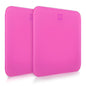 SOGA 2X 180kg Digital Fitness Weight Bathroom Gym Body Glass LCD Electronic Scales Pink - UrbanNest Co