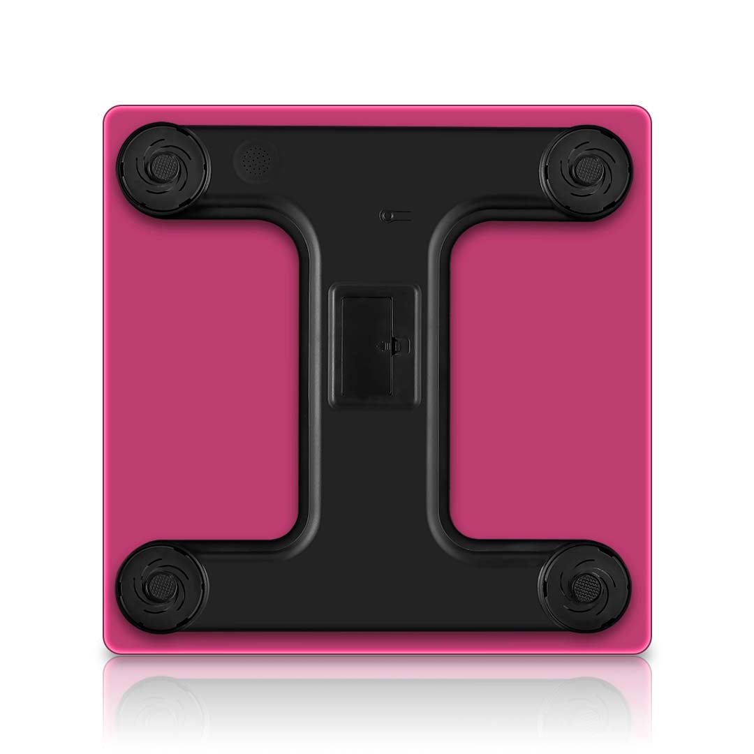 SOGA Glass LCD Digital Body Fat Scale Bathroom Electronic Gym Water Weighing Scales Pink - UrbanNest Co