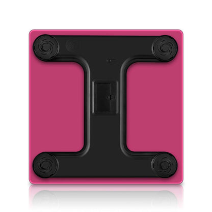 SOGA Glass LCD Digital Body Fat Scale Bathroom Electronic Gym Water Weighing Scales Pink - UrbanNest Co