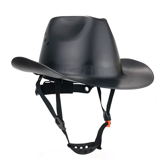 Full - Brim Cowboy Hard Hat with Goggles, ANSI - Certified Safety Helmet for Outdoor. - UrbanNest Co