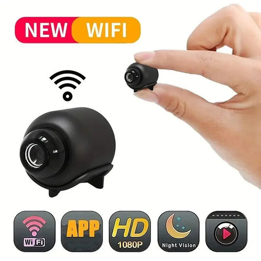 X5 Mini Camera 1080P HD Wifi Wireless Night Vision Motion Detection Video Camera Home Security Camcorder Audio Video Recorder - UrbanNest Co