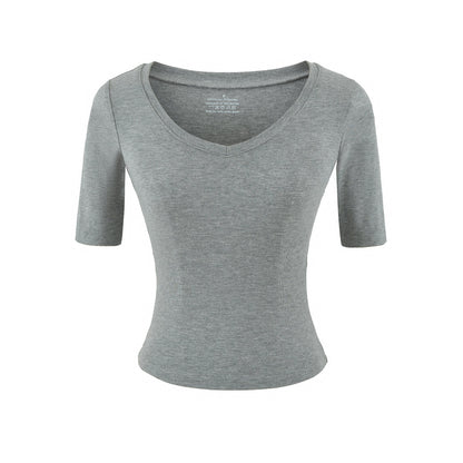 V - neck top for women - UrbanNest Co