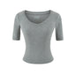 V - neck top for women - UrbanNest Co