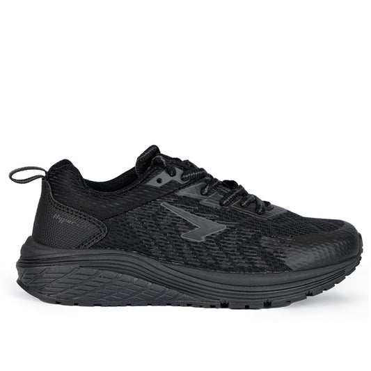 Prota Boys Lace Up Runner - Black/Black - UrbanNest Co