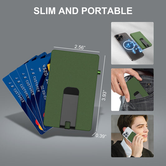 Minimalist Pop up Wallet with Money Clip, All Aluminum Slide Rfid Slim Card Holder - UrbanNest Co