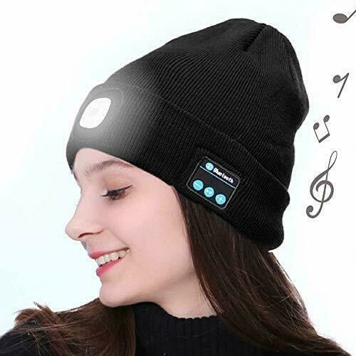 Wireless Bluetooth LED Hat with Music Speakers Light Winter Gift - UrbanNest Co