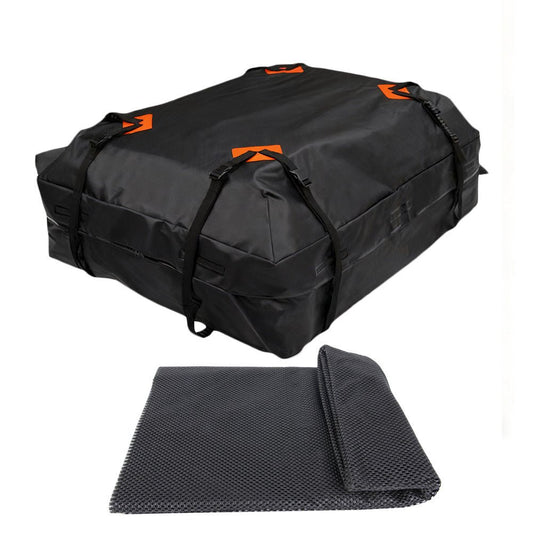 Car Roof Bag 420D Reinforced Oxford Fabric Waterproof Sun Protection Camping Outdoor Luggage Storage Bag - UrbanNest Co