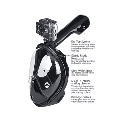 Full Face Snorkel Mask - UrbanNest Co
