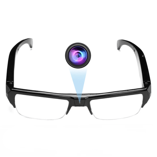 1080P HD Mini Camera Glasses Wearable DVR Video Recorder Black - UrbanNest Co
