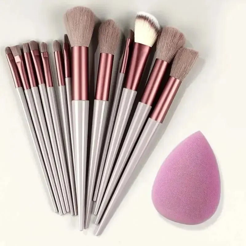 Makeup Brush Set Soft Fluffy Professiona Cosmetic Foundation Powder Eyeshadow Kabuki Blending Make Up Brush Beauty Tool Makeup - UrbanNest Co