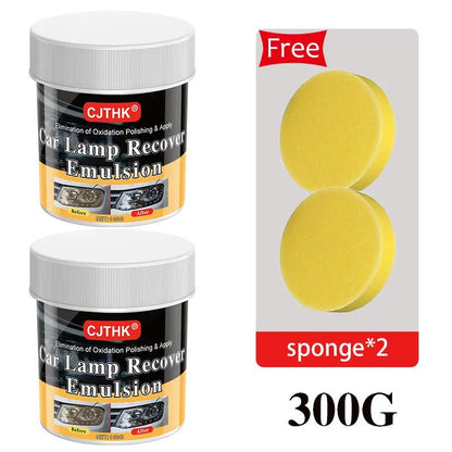 Car Headlight Restoration Polishing Kits Headlamp Scratch Remover Repair Cleaning Paste Remove Oxidation Headlight Polish Liquid - UrbanNest Co
