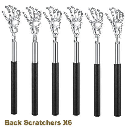 Portable Extendable Back Scratcher Stainless Steel Telescoping Back Scratcher for Both Human and Pets Extendable Back Massager - UrbanNest Co
