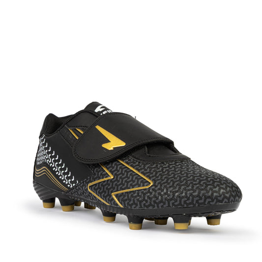 Catalyst Junior Football Boots - Black/Gold V Strap - UrbanNest Co