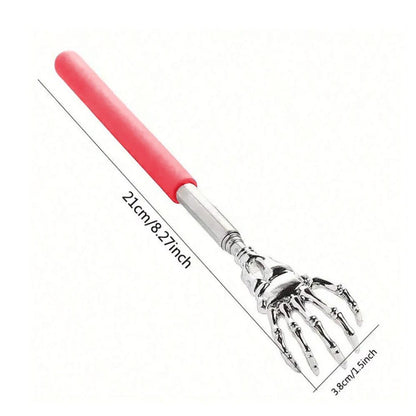 Portable Extendable Back Scratcher Stainless Steel Telescoping Back Scratcher for Both Human and Pets Extendable Back Massager - UrbanNest Co