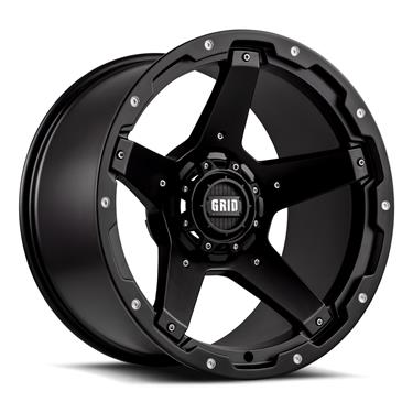 Grid Wheels 42955B1 20 x 9 in. GD4 Wheel Matte Black - 5 x 150 Bolt Pa - UrbanNest Co