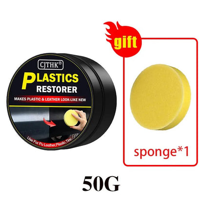 Car Plastic Restorer Back To Black Gloss Car Cleaning Products Plastic Leather Restore Auto Polish And Repair Coating Renovator - UrbanNest Co