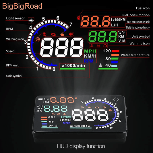 Car HUD Windscreen Projector For Jaguar S - Type Head Up Display - UrbanNest Co