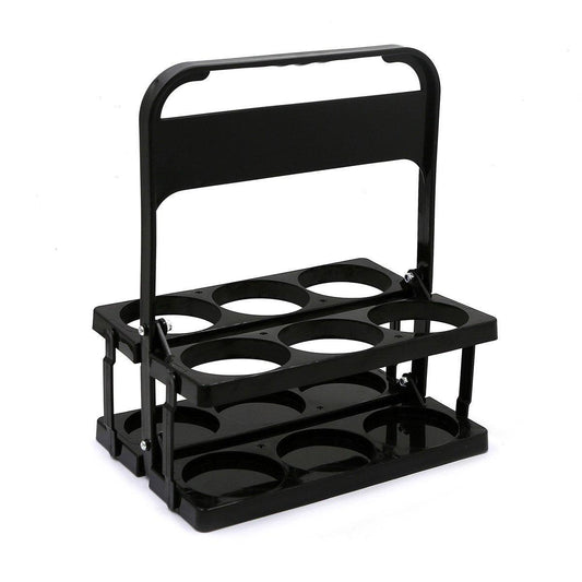 Portable Foldable Plastic Beer Carrier Basket Drinks Storage Tote Stand Holder - UrbanNest Co