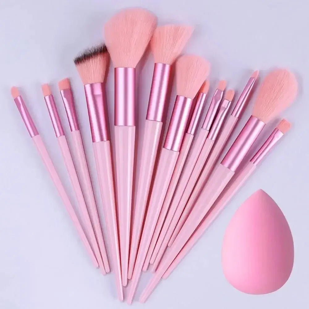Makeup Brush Set Soft Fluffy Professiona Cosmetic Foundation Powder Eyeshadow Kabuki Blending Make Up Brush Beauty Tool Makeup - UrbanNest Co