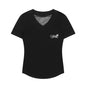 Spider Print V - Neck T-Shirt for Women,Sexy Casual Short Sleeve Top - UrbanNest Co