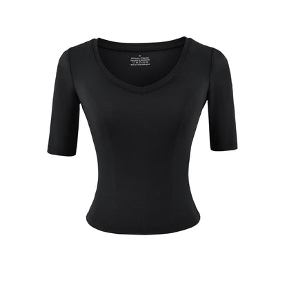 V - neck top for women - UrbanNest Co