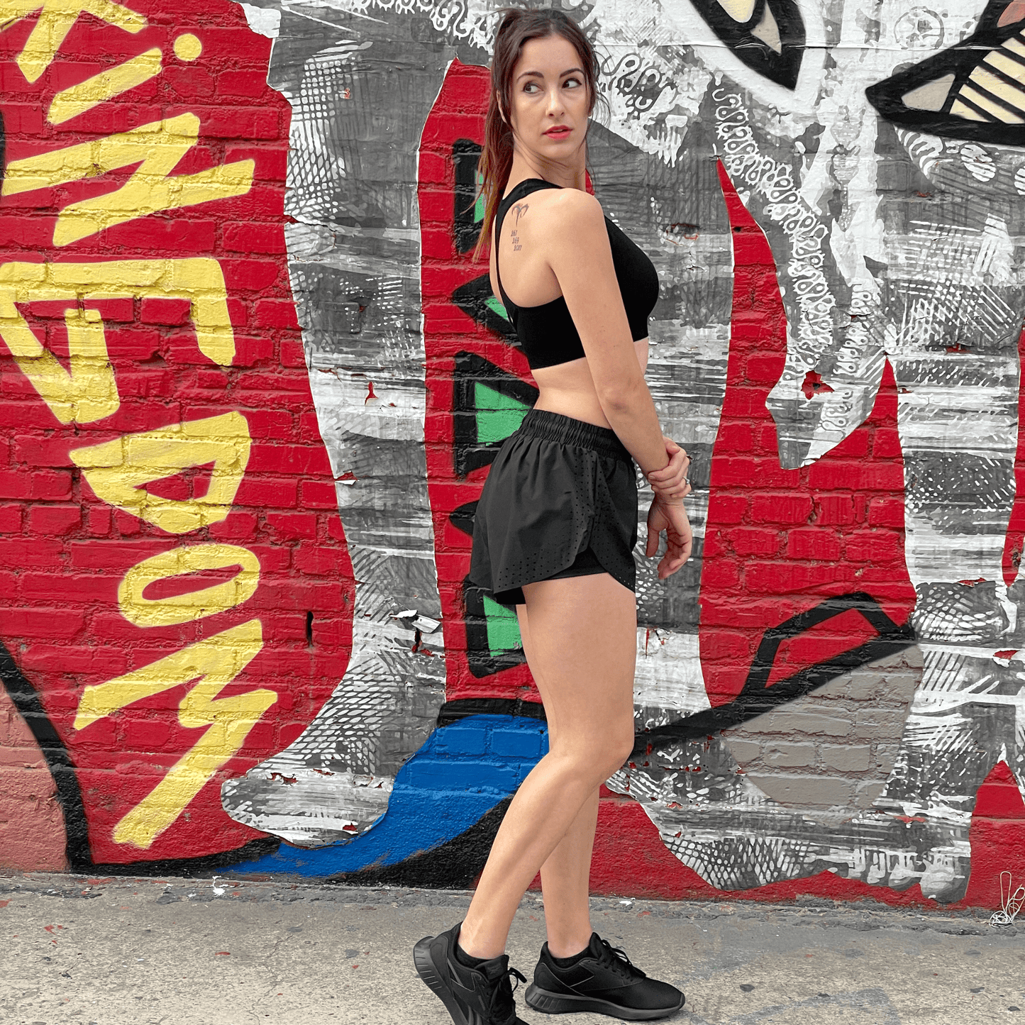 JupiterGear Arielle Athletic Shorts with Built - In Compression Liner - UrbanNest Co