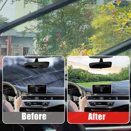 Car Glass Polish Coating Kit for Windshield Oil Film Removal Paste Car Glass Water Repellent Anti Rain Hydrophobic Cleaning Kits - UrbanNest Co