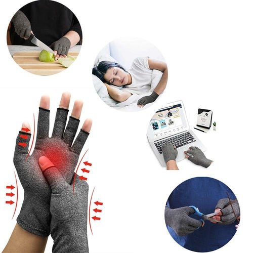 1 Pair Compression Arthritis Gloves Arthritic Joint Pain Relief Gloves - UrbanNest Co