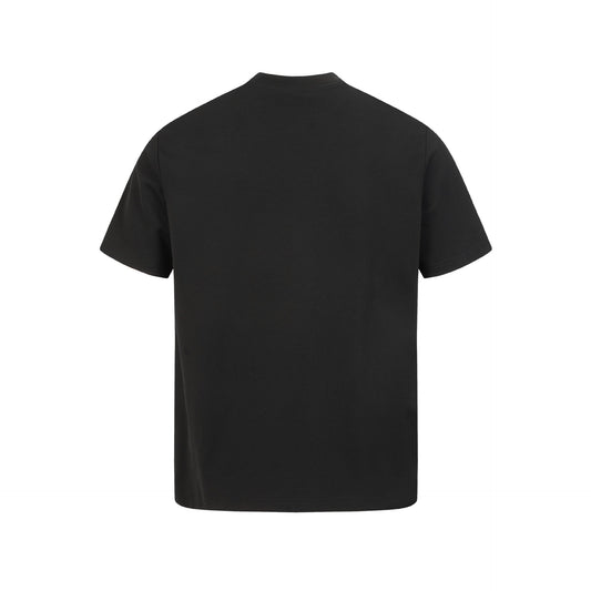 Letter Print T-Shirt High Street Loose Unisex Couple Style Short Sleeve - UrbanNest Co