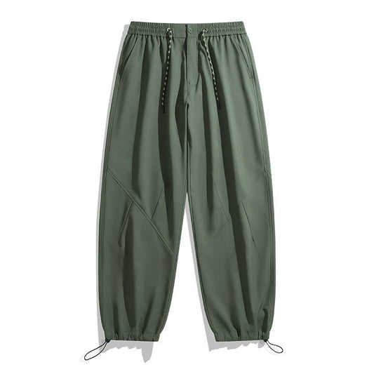 Casual Cargo Pants for Women and Men, Drawstring Waist - UrbanNest Co