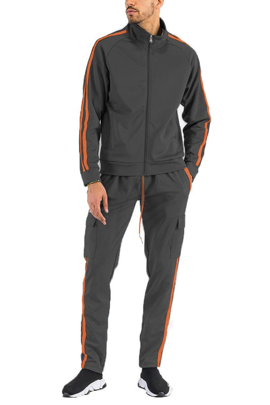 TWO STRIPE CARGO PANT SET - UrbanNest Co