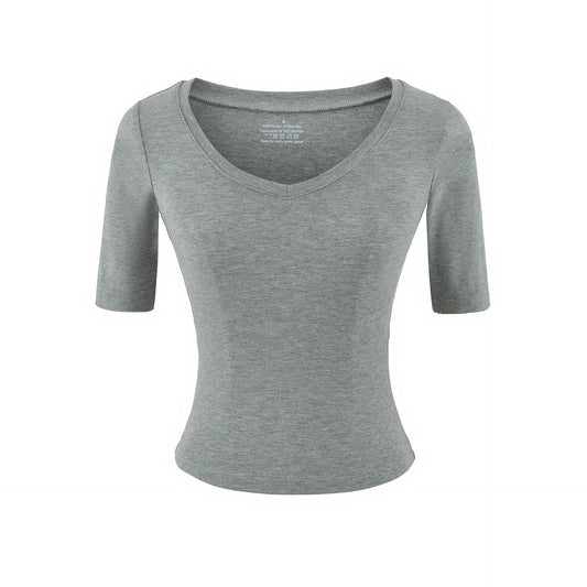 V - neck top for women - UrbanNest Co