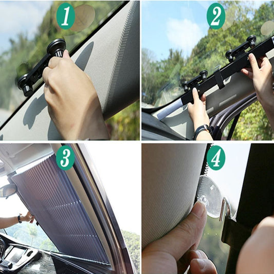 Car Retractable Windshield Cover - UrbanNest Co