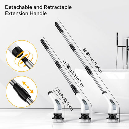 Cordless Electric Cleaning Brush 7 - in - 1 Bathroom Window Electric Spin Cleaner Kitchen Toilet Automotive Household Rotate Clean - UrbanNest Co