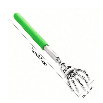Portable Extendable Back Scratcher Stainless Steel Telescoping Back Scratcher for Both Human and Pets Extendable Back Massager - UrbanNest Co