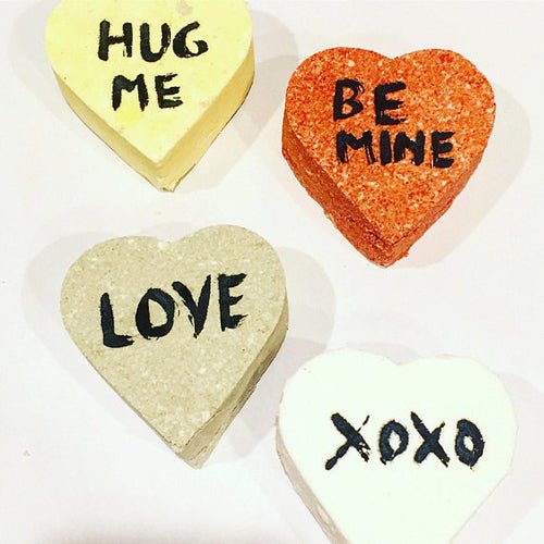 Organic bath bomb / Valentine's Day / conversation - UrbanNest Co