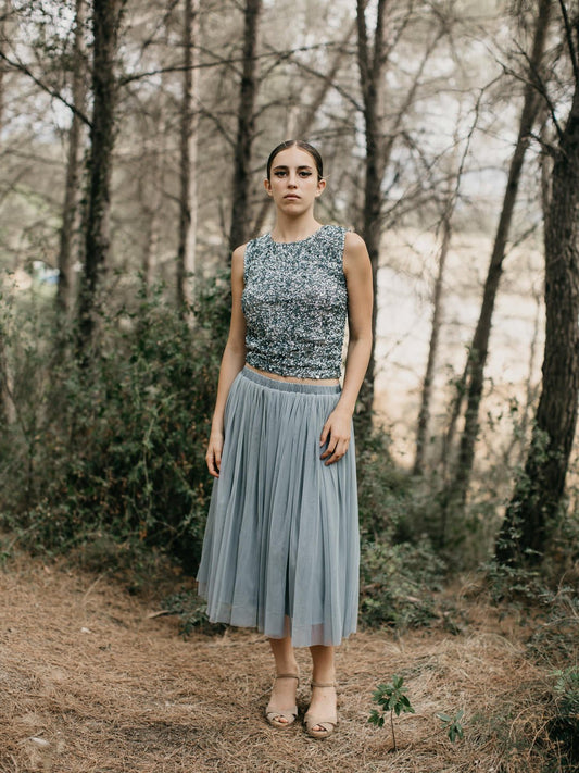 INES SKIRT MIDI - UrbanNest Co