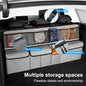 9 - Pocket Car Seat Back Organizer Wear - Resistant Oxford Cloth Gray - UrbanNest Co