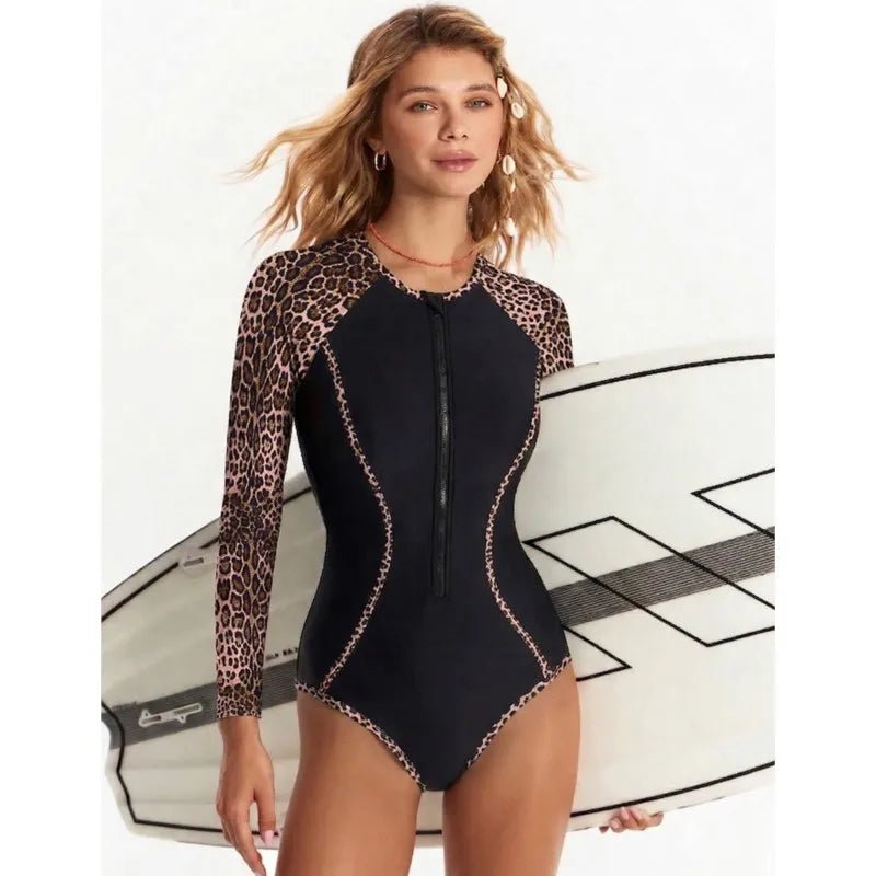 Mesh Sleeve Sexy Swimsuit Women Summer Bathing Suit Bikini Set Long Sleeve Swimwear Beach Swimming Suit For Female Купальник - UrbanNest Co