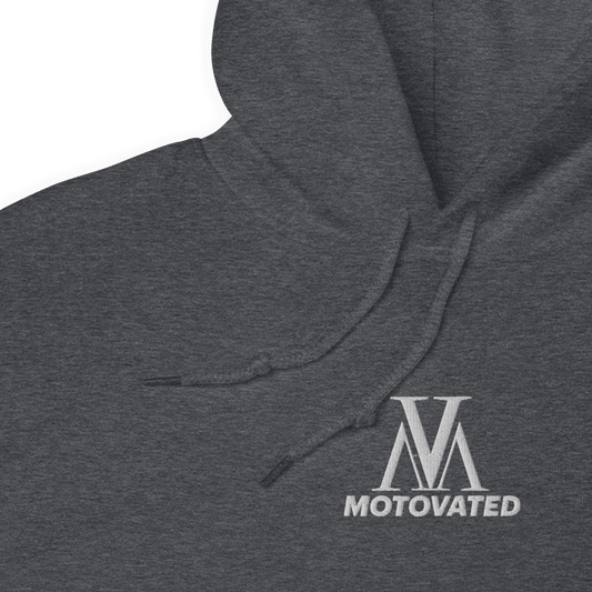 Embroided Motovated Hoodie - UrbanNest Co