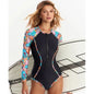 Mesh Sleeve Sexy Swimsuit Women Summer Bathing Suit Bikini Set Long Sleeve Swimwear Beach Swimming Suit For Female Купальник - UrbanNest Co