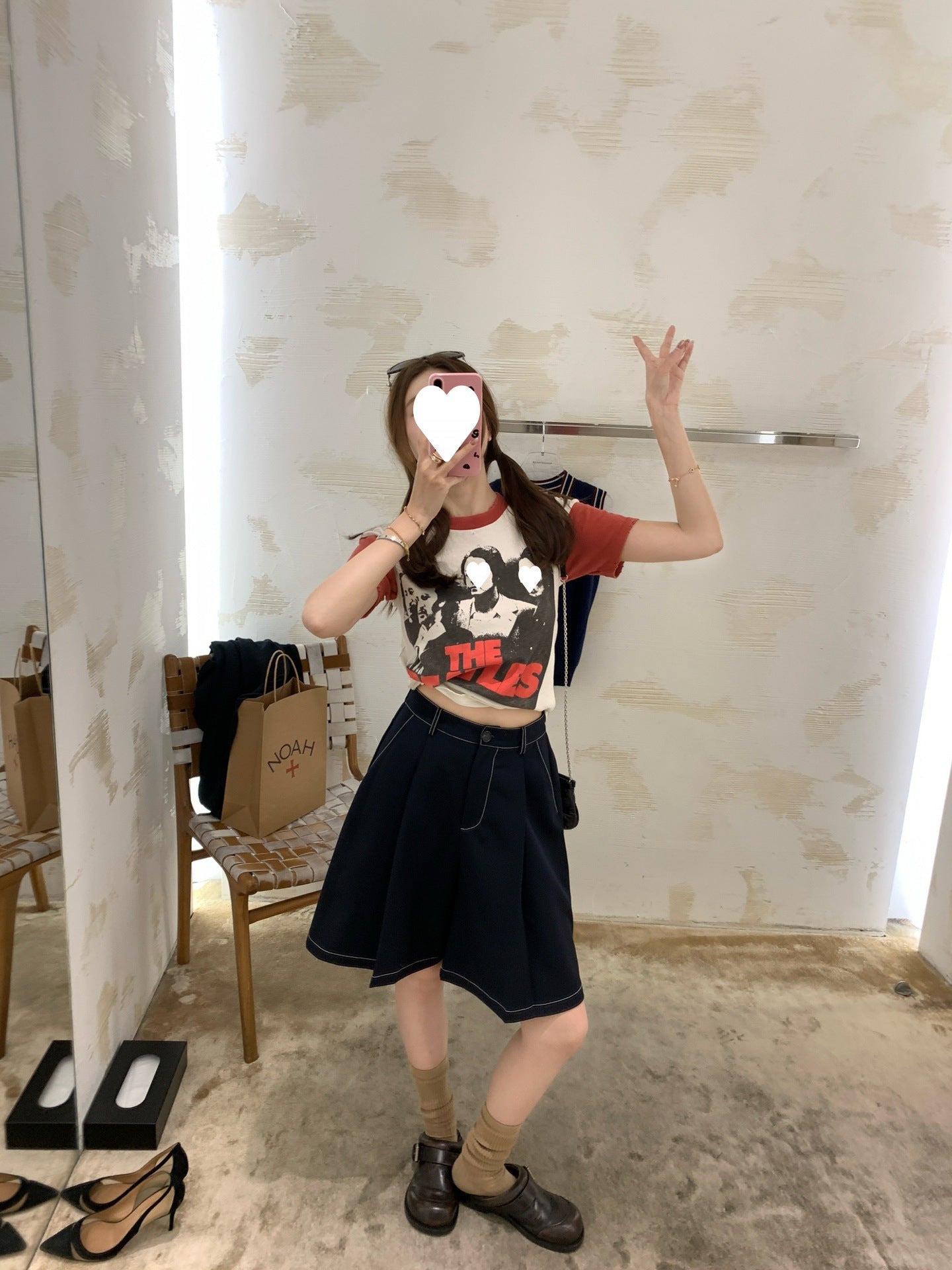 Summer Home T Series! Retro Print Relaxed Fashion T-Shirt - UrbanNest Co